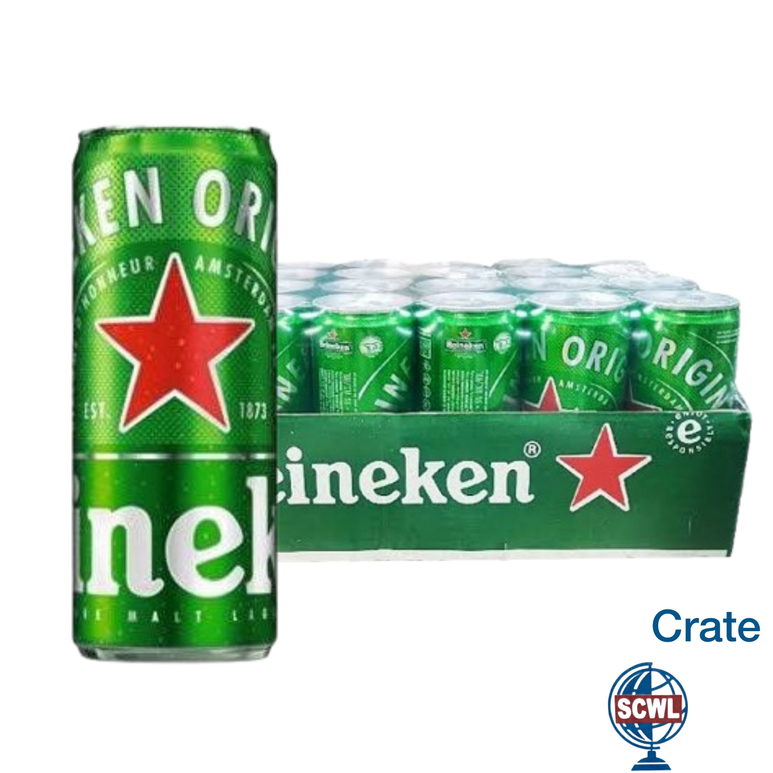 HEINEKEN CAN CRATE